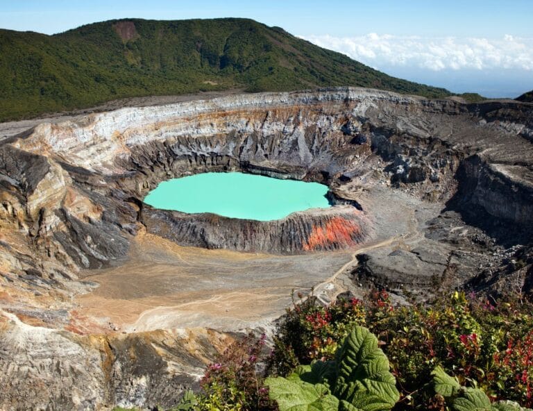 Photo of Poas Volcano showcasing Costa Rica Natural Resources